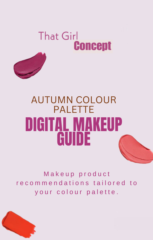 Digital Makeup Product Guide (Autumn Colour Season)